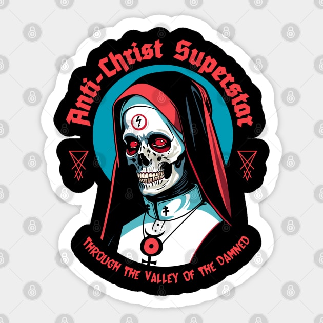 ANTICHRIST SUPERSTAR Sticker by artslaves